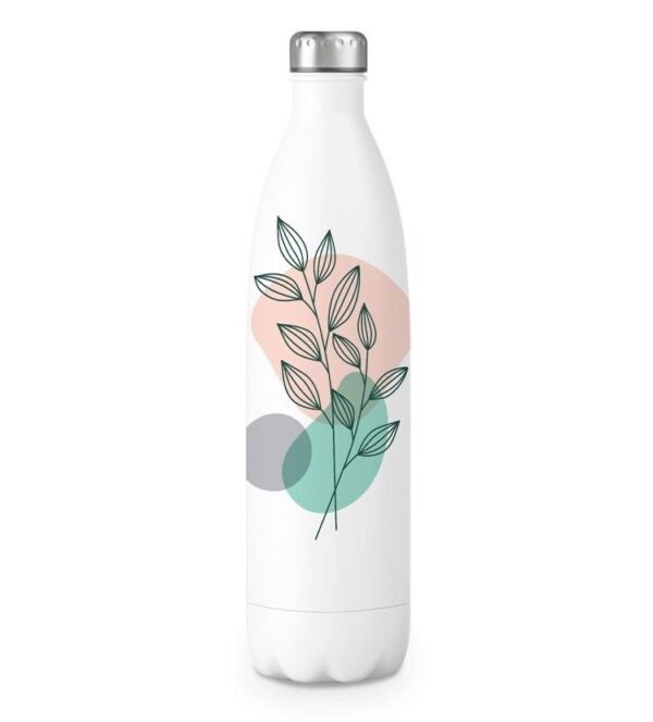 Custom Stainless Steel Water Bottle White 17oz
