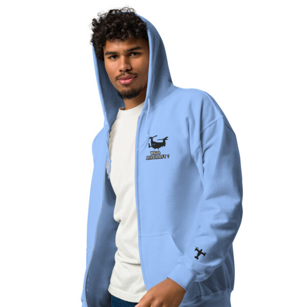 Which Aircraft Unisex heavy blend zip hoodie - Image 2