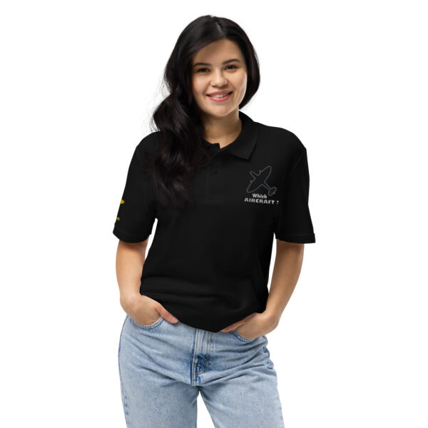Unisex pique polo shirt - Image 3