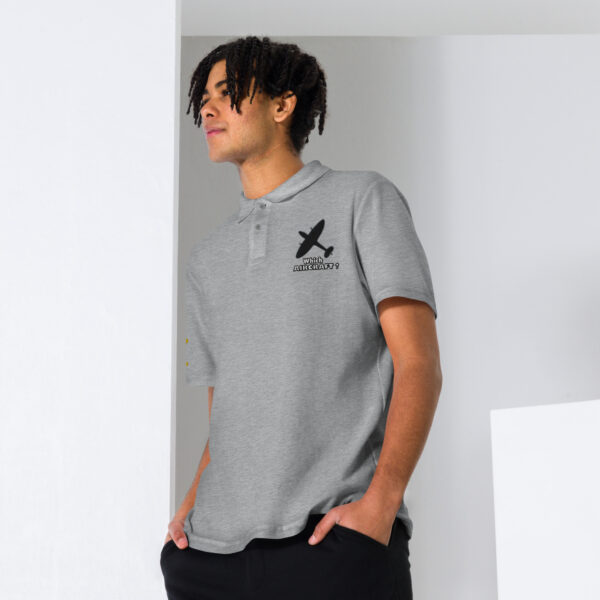 Unisex pique polo shirt - Image 13