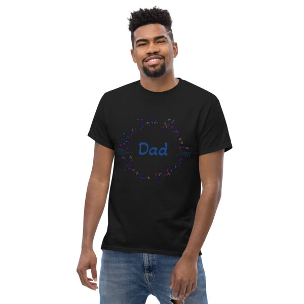 Dad's classic tee with kid name - Image 3