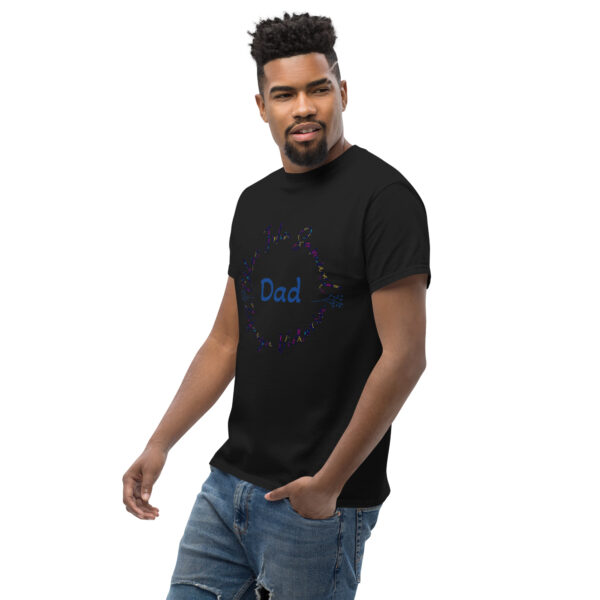 Dad's classic tee with kid name - Image 4