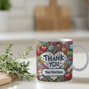 Thank you Mug - Personalised Text